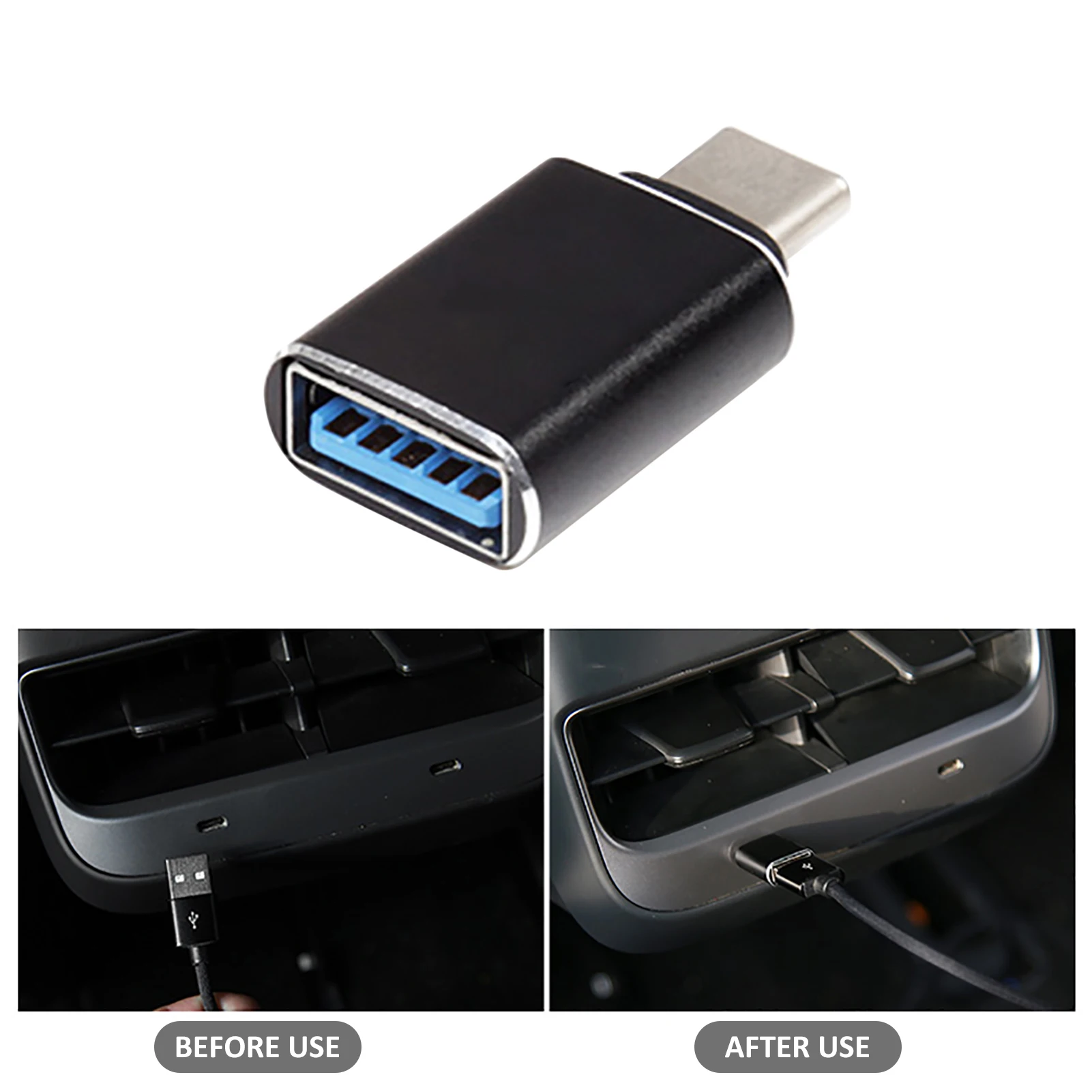For Tesla Model3 Type-c Transfer To Usb Interface USB Adaptor Modification Accessories
For Tesla Model3 Type-c Transfer To Usb Interface USB Adaptor Modification Accessories