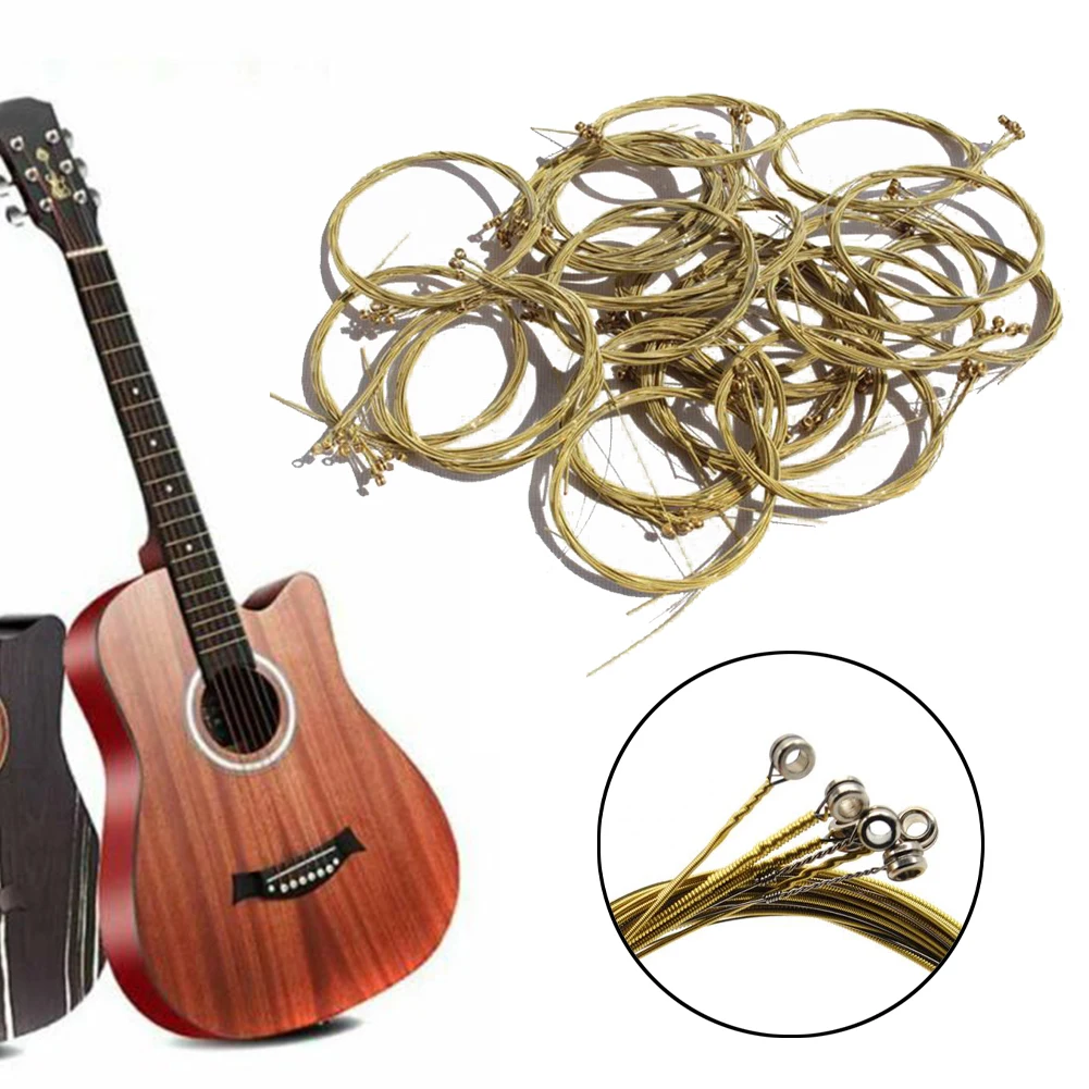 6pcs Pure Copper Strings 1-6 Classical Classic Guitar Strings Steel Wire Classic Acoustic Folk Guitar Parts Dropship
6pcs Pure Copper Strings 1-6 Classical Classic Guitar Strings Steel Wire Classic Acoustic Folk Guitar Parts Dropship