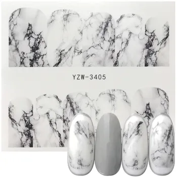 1 Sheet White Black Gradient Marble Nail Art Sticker Water Transfer Decal Watermark Slider Manicure Full Wrap Tool Decor
1 Sheet White Black Gradient Marble Nail Art Sticker Water Transfer Decal Watermark Slider Manicure Full Wrap Tool Decor