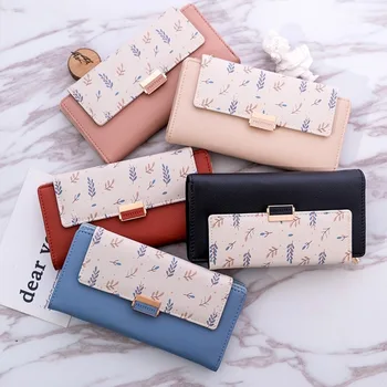 Korean version of PU new ins tide small fresh and lovely printing three-fold wallet long wallet wallets for women women wallets
Korean version of PU new ins tide small fresh and lovely printing three-fold wallet long wallet wallets for women women wallets