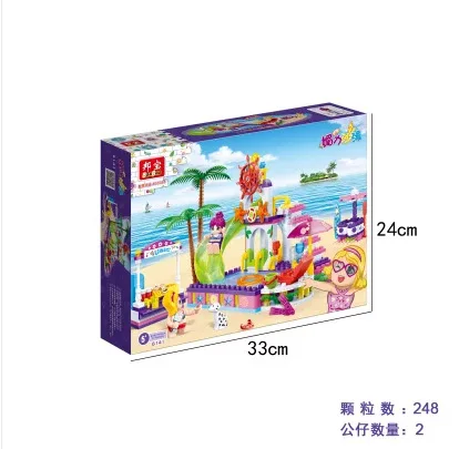 BanBao Building Blocks Children'S Educational Assembled Toys GIRL'S Gift Charm Beach Water on Paradise 6141
BanBao Building Blocks Children'S Educational Assembled Toys GIRL'S Gift Charm Beach Water on Paradise 6141
