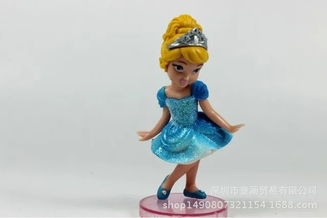 6 princess snow white mermaid long hair princess girl toy gift