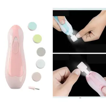 Safely Quickly Noiseless Non-Scratch Kids Children Nail Cutter Scissors Pedicure Clippers Baby Electric Nail Trimmer For Home
Safely Quickly Noiseless Non-Scratch Kids Children Nail Cutter Scissors Pedicure Clippers Baby Electric Nail Trimmer For Home