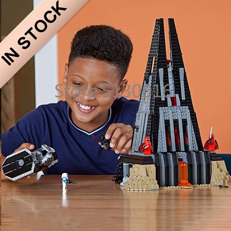 In stock 05152 Star Wars Darth Vader's Castle Star Wars 75251 Buliding Blocks 1187pcs Toys Gift DIY Bricks Compatible
In stock 05152 Star Wars Darth Vader's Castle Star Wars 75251 Buliding Blocks 1187pcs Toys Gift DIY Bricks Compatible