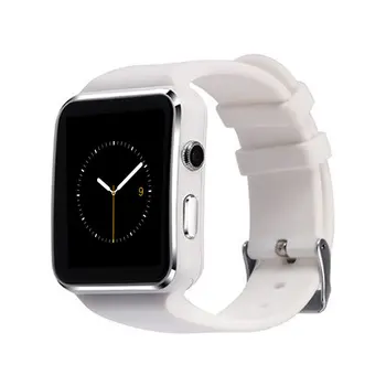 

Smart Watch 1.54inch Touch Screen X6 Sports Pass Smart Watch And Camera Support Sim Card Curved Screen Smart Card Sports Watch