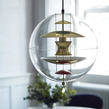 Modern Globe Pendant Lights Designer Acrylic Dining Room Bedroom Foyer Hanglamp Bar Hotel GU10 LED Luminaire Vintage Lamp Home
Modern Globe Pendant Lights Designer Acrylic Dining Room Bedroom Foyer Hanglamp Bar Hotel GU10 LED Luminaire Vintage Lamp Home