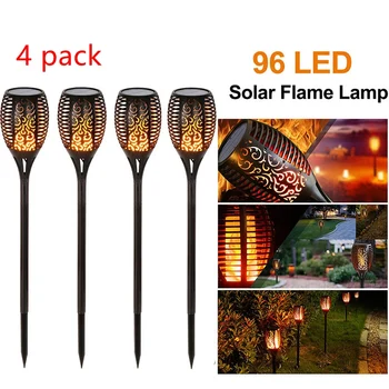 1/2/3/4Pcs Garden Solar light Flame Lamp IP65 Waterproof Garden Flickering Flame Path Lighting Solar Flame Lamp Spotlight
1/2/3/4Pcs Garden Solar light Flame Lamp IP65 Waterproof Garden Flickering Flame Path Lighting Solar Flame Lamp Spotlight
