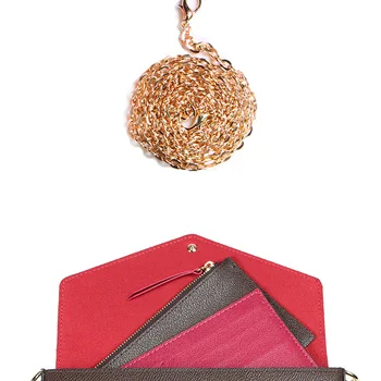 Women Designer Leather Vintage Print Chain Handbag Shoulder Clutch 3 Pic Set Office Daily with Card Holder Coin bag Ladies Purse
Women Designer Leather Vintage Print Chain Handbag Shoulder Clutch 3 Pic Set Office Daily with Card Holder Coin bag Ladies Purse