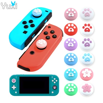 YuXi 4pcs Cat Paw Thumb Stick Grip Cap Joystick Cover For Nintend Switch Lite NS Joy-Con Controller Gamepad Thumbstick Case
YuXi 4pcs Cat Paw Thumb Stick Grip Cap Joystick Cover For Nintend Switch Lite NS Joy-Con Controller Gamepad Thumbstick Case
