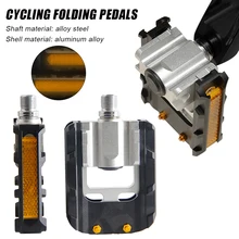Folding Bike Pedal Universal 9/16" Non-Slip Foldable Pedal for Commuter Bicycle Mountain Bike Folding Bicycle Road Bike
Folding Bike Pedal Universal 9/16" Non-Slip Foldable Pedal for Commuter Bicycle Mountain Bike Folding Bicycle Road Bike