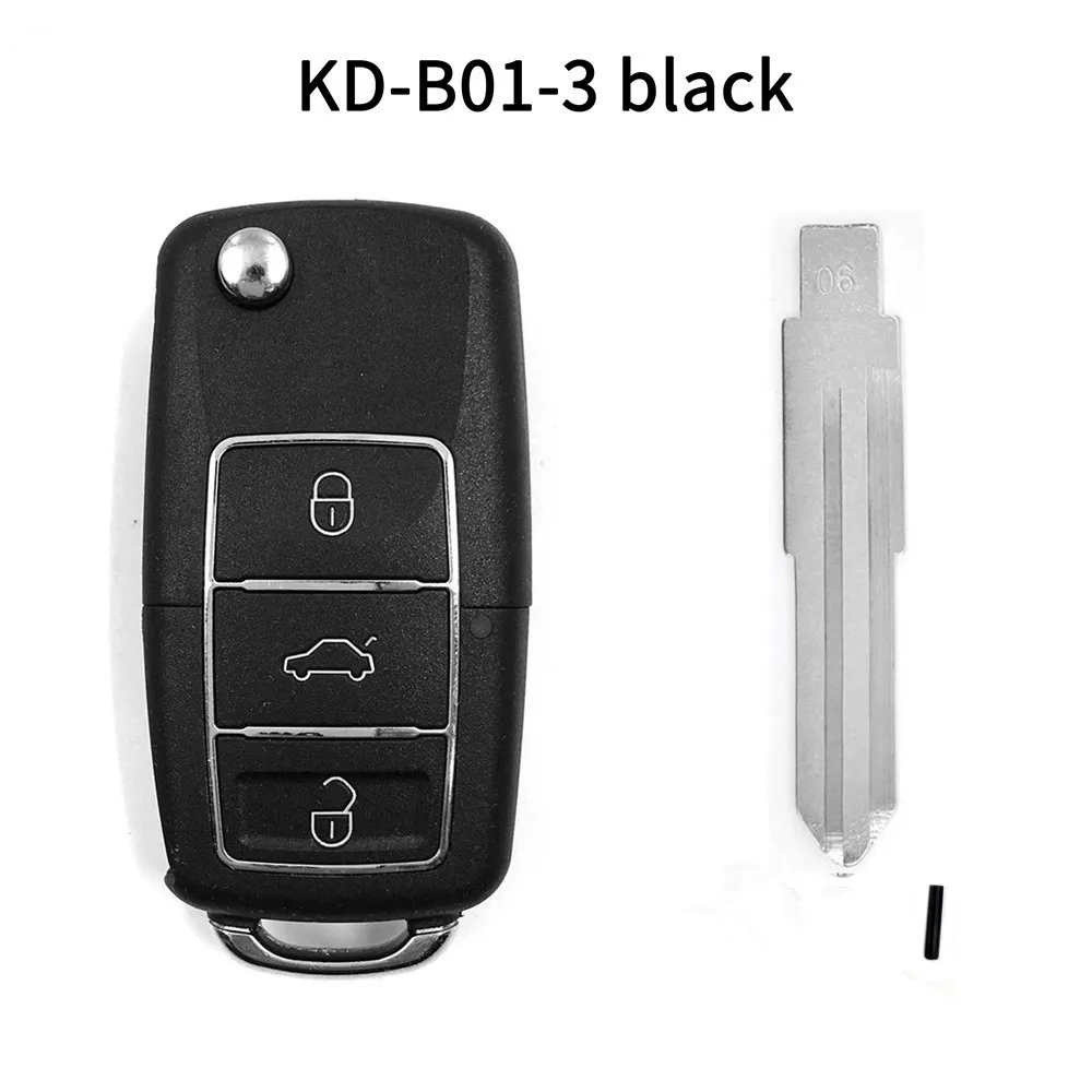 5pcs/lot KEYDIY B01-3 luxury black universal Remote Control key for KD900 URG200 KD-X2/KD MINI Generater with 06# blade |