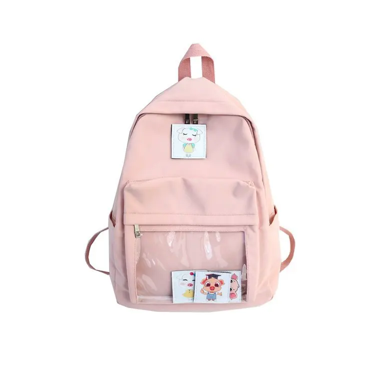 College Transparent Pig Card Backpack Female Cute Cartoon Creative Magic Sticker School Bag Women Teenager Girl Casual Backpack
College Transparent Pig Card Backpack Female Cute Cartoon Creative Magic Sticker School Bag Women Teenager Girl Casual Backpack