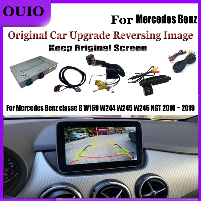 HD Front rear camera|For Mercedes Benz classe B W169 W244 W245 W246 NGT 2010 ~ 2019 Original screen reversing camera interface
HD Front rear camera|For Mercedes Benz classe B W169 W244 W245 W246 NGT 2010 ~ 2019 Original screen reversing camera interface