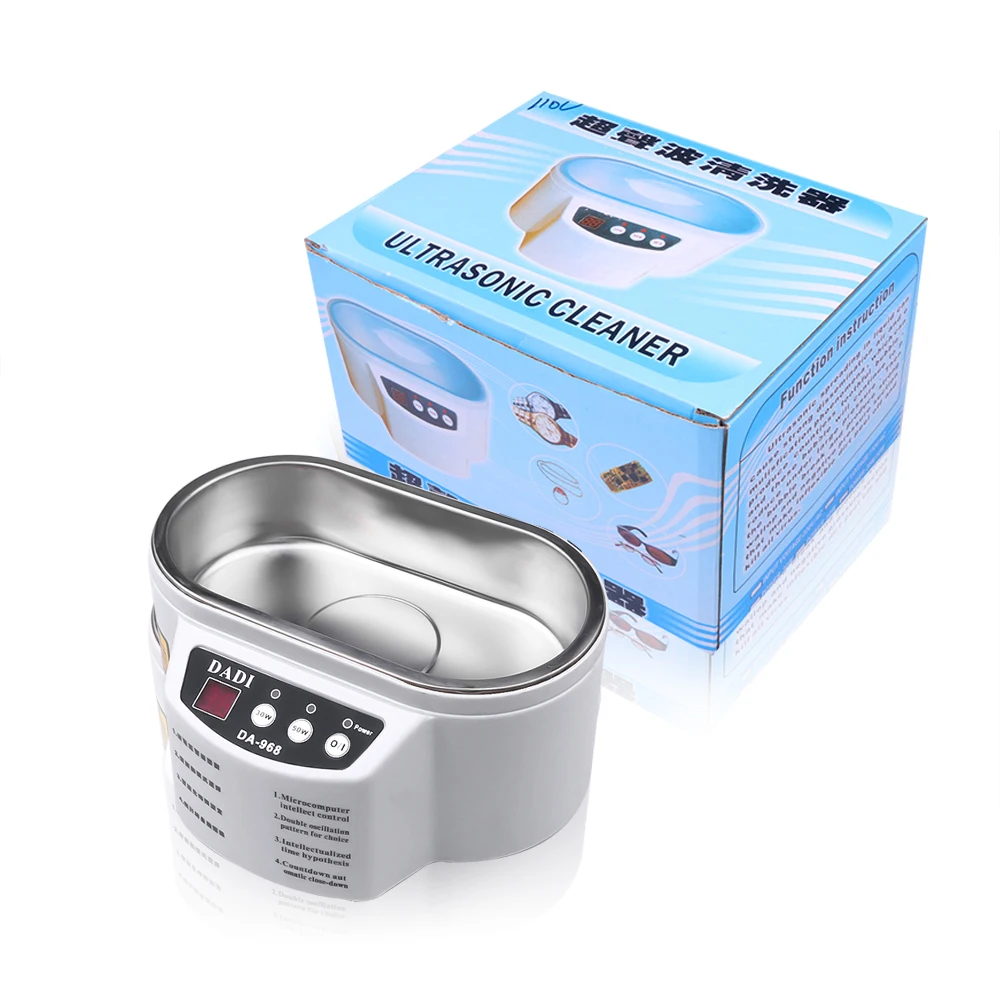 600ml Mini Ultrasonic Cleaner Glasses Jewelry Watch Denture Cleaner Makeup Brush Intelligent Control Ultrasonic Cleaner
600ml Mini Ultrasonic Cleaner Glasses Jewelry Watch Denture Cleaner Makeup Brush Intelligent Control Ultrasonic Cleaner