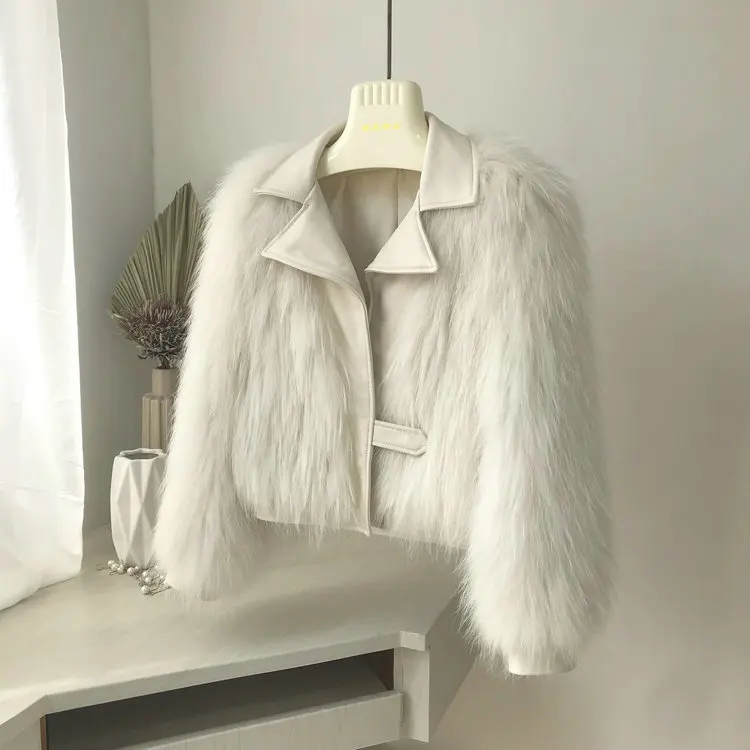 genuine leather jacket women's genuine raccoon fur coats (18)