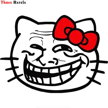 Three Ratels FC901 mischievous HelloKittyKT for saab stickers funny&interesting car sticker Auto decoration
Three Ratels FC901 mischievous HelloKittyKT for saab stickers funny&interesting car sticker Auto decoration