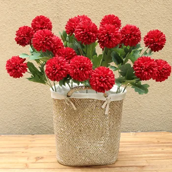 Guangzhou New Style Model Classical Simple European Korean Style 2 Head Wedding Chrysanthemum Single Bottle 2 Head Hydrangea Mod
Guangzhou New Style Model Classical Simple European Korean Style 2 Head Wedding Chrysanthemum Single Bottle 2 Head Hydrangea Mod