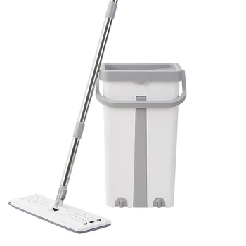 New Hot Flat Mop Bucket Set 360 Degree Rotation Cleaning Lazy Tool Avoid Hand Washing for Home SMD66
New Hot Flat Mop Bucket Set 360 Degree Rotation Cleaning Lazy Tool Avoid Hand Washing for Home SMD66