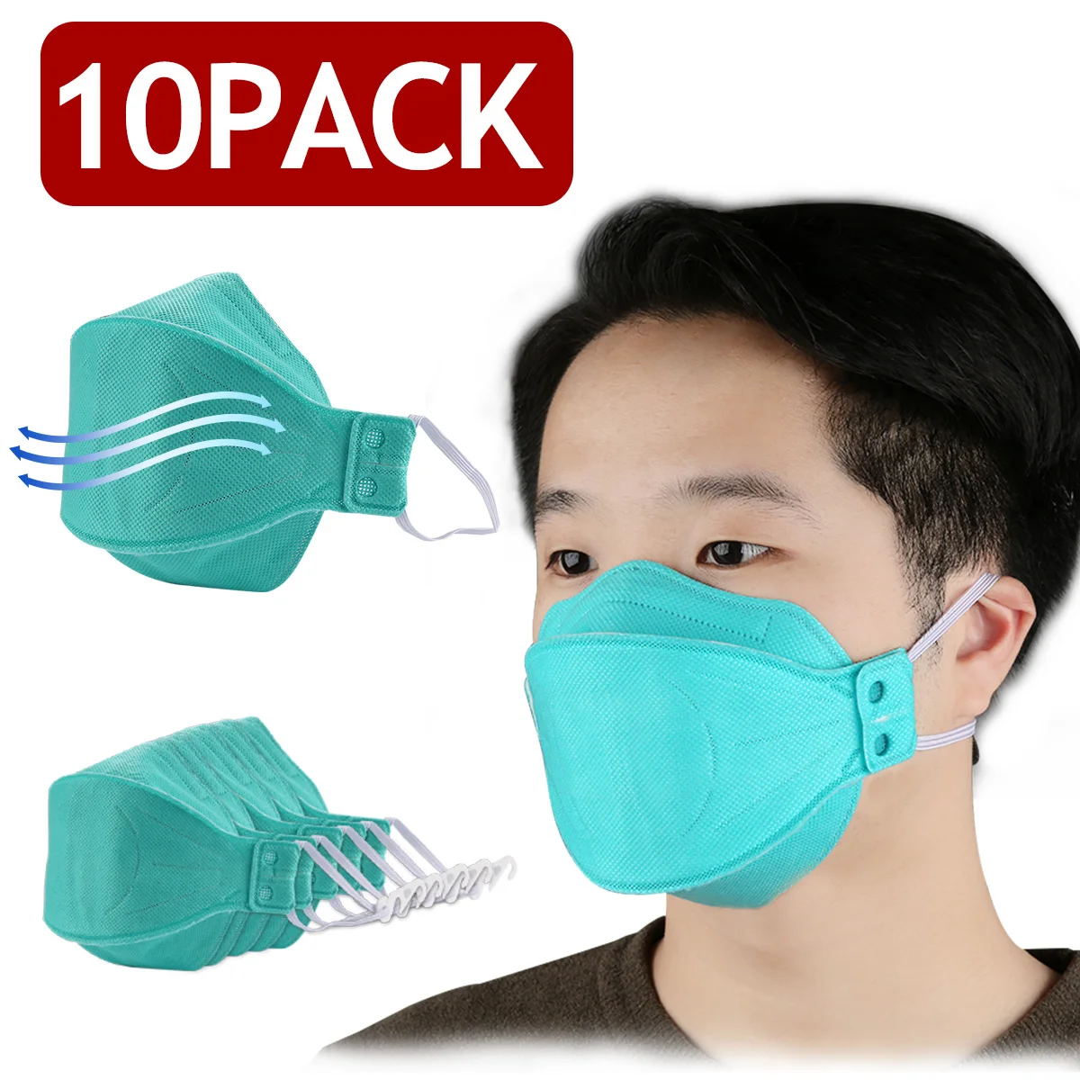 10PCS N95 Mask CE Certificate Face Mask Anti Dust Infection N95 Surgical Mask PM2.5 Protective as FFP2 KF94 FFP3 Medical mask
10PCS N95 Mask CE Certificate Face Mask Anti Dust Infection N95 Surgical Mask PM2.5 Protective as FFP2 KF94 FFP3 Medical mask