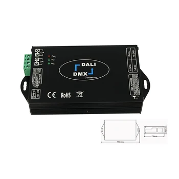 LEDLUX DD5577 DALI signal converter transforms from DMX to and from DALI to DMX 12V 24V-36V 48V
LEDLUX DD5577 DALI signal converter transforms from DMX to and from DALI to DMX 12V 24V-36V 48V