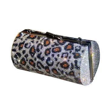 Leopard Rhinestone Chain Mini Evening Shoulder Bag for Women Cans Wedding Party Clutch
Leopard Rhinestone Chain Mini Evening Shoulder Bag for Women Cans Wedding Party Clutch