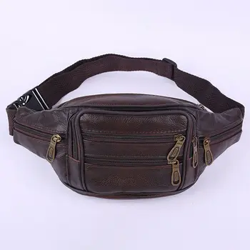 Vintage fanny pack British style men's waist bag PU leather fashion solid color belt bag purse
Vintage fanny pack British style men's waist bag PU leather fashion solid color belt bag purse