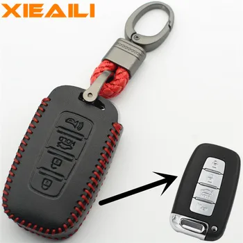 XIEAILI Genuine Leather 4Button Smart Key Case Cover For Hyundai Accent/Elantra/IX35/Genesis/Coupe/Sonata S264
XIEAILI Genuine Leather 4Button Smart Key Case Cover For Hyundai Accent/Elantra/IX35/Genesis/Coupe/Sonata S264