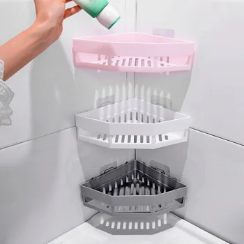 Multi-Function Corner Storage Rack Kitchen Bathroom Bathroom Draining Shelf Washbasin Seamless Triangle Storage Rack
Multi-Function Corner Storage Rack Kitchen Bathroom Bathroom Draining Shelf Washbasin Seamless Triangle Storage Rack