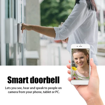 Security Camera Remote Apartments Phone Outdoor Low Power Consumption Night Vision Modern Home 1080 HD Smart Doorbell Wifi Video 
Security Camera Remote Apartments Phone Outdoor Low Power Consumption Night Vision Modern Home 1080 HD Smart Doorbell Wifi Video