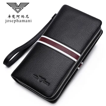 Head layer cowhide Men wallet new portfel Large capacity Long Clutch JOSEPHAMANI Brand genuine leather wallet free shipping
Head layer cowhide Men wallet new portfel Large capacity Long Clutch JOSEPHAMANI Brand genuine leather wallet free shipping