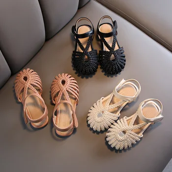 Summer Baby Girls Casual Woven Sandals Princess Soft Bottom Dance Shoes Children's Shoes Sandals for Girls
Summer Baby Girls Casual Woven Sandals Princess Soft Bottom Dance Shoes Children's Shoes Sandals for Girls