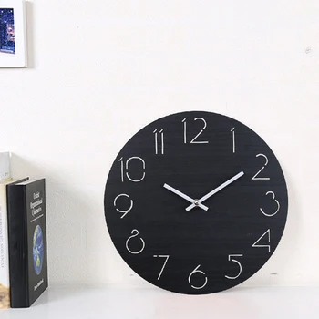 12" Hanging Clock Wood Unique Simple European Living Room Big Bedroom Eco-friendly Decorative Mute Silent Gift Large Wall Clock
12" Hanging Clock Wood Unique Simple European Living Room Big Bedroom Eco-friendly Decorative Mute Silent Gift Large Wall Clock