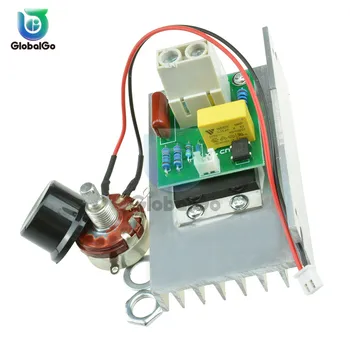 AC 220V 10000W SCR Voltage Regulator Speed Control Dimming Dimmers Thermostat AC Motor Voltage Regulator
AC 220V 10000W SCR Voltage Regulator Speed Control Dimming Dimmers Thermostat AC Motor Voltage Regulator