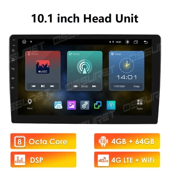 9/10.1 Inch Android 10 Double Din Octa Core 4G RAM 64G ROM Car Multimedia Player GPS Navigation support DSP IPS Wifi 4G LTE SWC
9/10.1 Inch Android 10 Double Din Octa Core 4G RAM 64G ROM Car Multimedia Player GPS Navigation support DSP IPS Wifi 4G LTE SWC