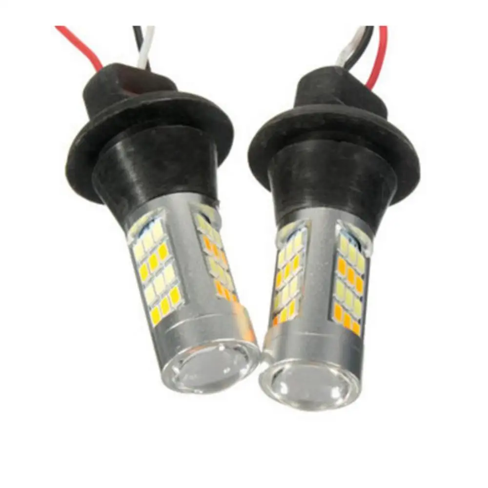 2019 Auto Led Light Daytime Running Light Front Turn Signals Light Car DRL Led Winker Bulb White+Yellow Lamp 50W 42SMD T20 7440
2019 Auto Led Light Daytime Running Light Front Turn Signals Light Car DRL Led Winker Bulb White+Yellow Lamp 50W 42SMD T20 7440