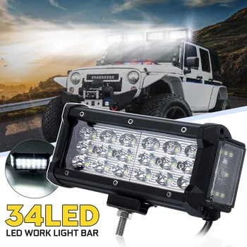12V 24V Car Led Bar Offroad LED Light Lamp Work Light Bar Off Road 4x4 Spot Beam Side Light for Jeep 4X4 Trunk Boats SUV ATV
12V 24V Car Led Bar Offroad LED Light Lamp Work Light Bar Off Road 4x4 Spot Beam Side Light for Jeep 4X4 Trunk Boats SUV ATV