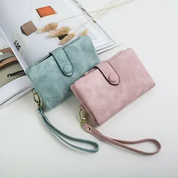 2019 Lady Tri-fold Multi-Card Female Short Style Wallet Leather Simple Solid Color Coin Pockets Purse Clutch New
2019 Lady Tri-fold Multi-Card Female Short Style Wallet Leather Simple Solid Color Coin Pockets Purse Clutch New