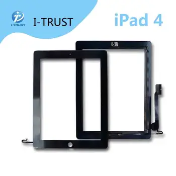 20 PCS/ LOT Screen Digitizer for iPad 4 complete with home button and Adhesive touch screen glass assembly for iPad 4
20 PCS/ LOT Screen Digitizer for iPad 4 complete with home button and Adhesive touch screen glass assembly for iPad 4