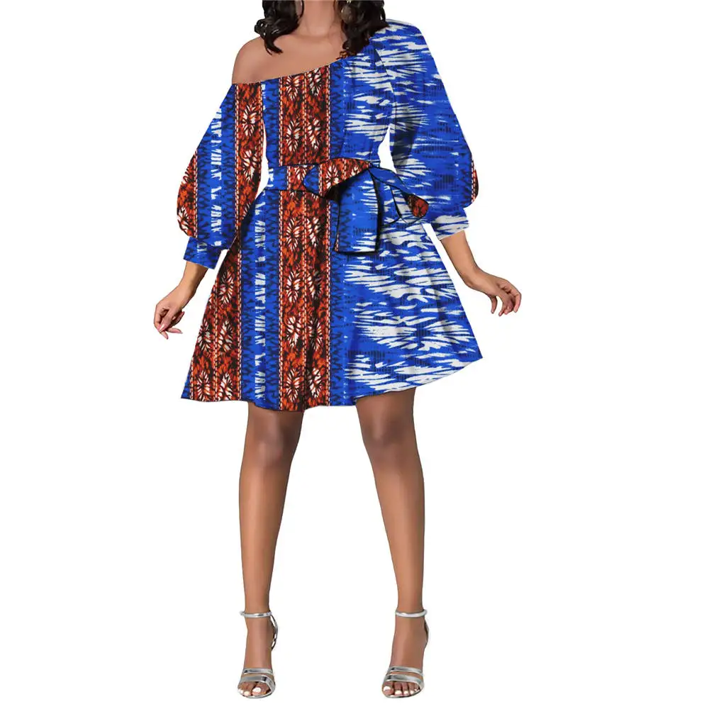 Summer New Belted Long Sleeve plus size Casual Mini Women Dress Polynesian Tribe Print Off Shoulder Dress
Summer New Belted Long Sleeve plus size Casual Mini Women Dress Polynesian Tribe Print Off Shoulder Dress