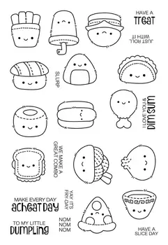 food Transparent Clear stamps and metal cutting dies
food Transparent Clear stamps and metal cutting dies