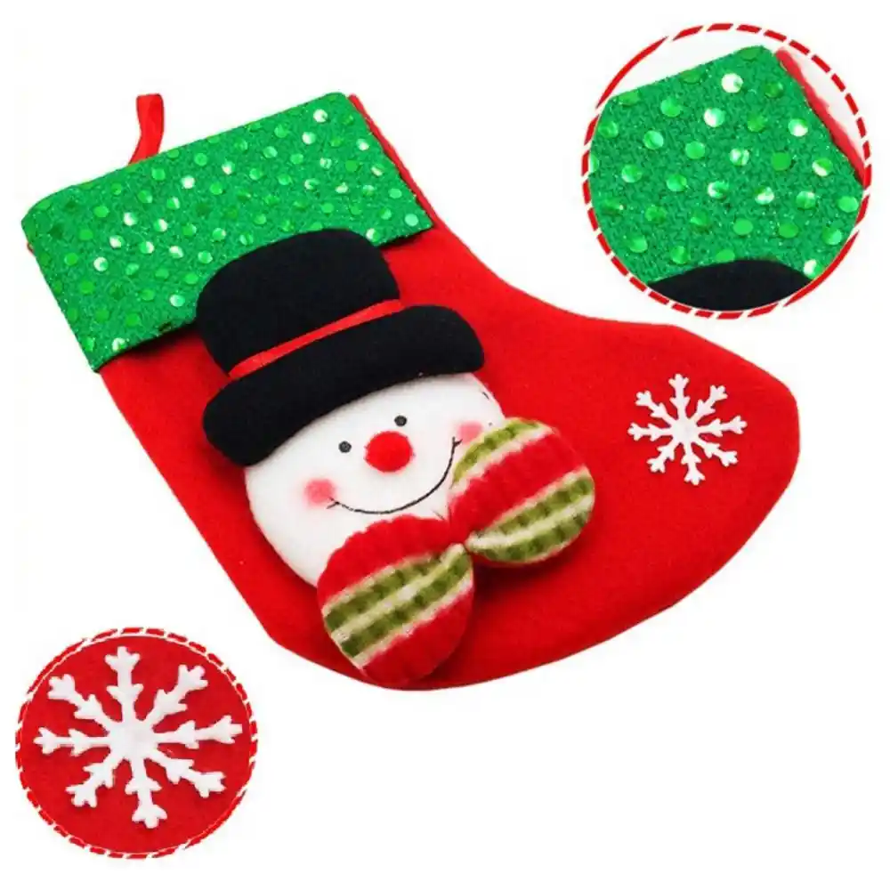 christmas stocking xmas tree hanging ornament for candy gift bag