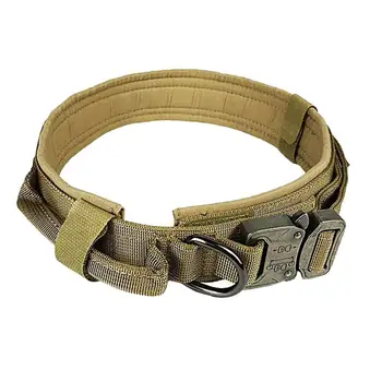 Tactical Collar With Control Handle Synthetic Fibers Explosion-proof Pet Training Walking Collar Dog Accessories
Tactical Collar With Control Handle Synthetic Fibers Explosion-proof Pet Training Walking Collar Dog Accessories