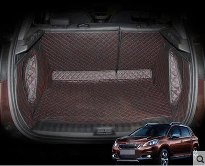 full surrounded customized car trunk mats for Peugeot 2008 waterproof durable boot carpets cargo
full surrounded customized car trunk mats for Peugeot 2008 waterproof durable boot carpets cargo