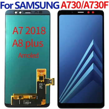 Super AMOLED for SAMSUNG Galaxy A8 Plus 2018 A730 A530 A730F A530F LCD display Screen Touch Digitizer Replacement
Super AMOLED for SAMSUNG Galaxy A8 Plus 2018 A730 A530 A730F A530F LCD display Screen Touch Digitizer Replacement