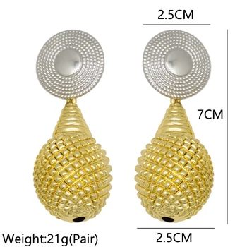 Big Copper African Drop Dangle Earrings for Women wedding gift Gold Metal Earrings Trendy Fashion Jewelry
Big Copper African Drop Dangle Earrings for Women wedding gift Gold Metal Earrings Trendy Fashion Jewelry