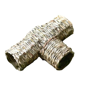 Hamster Hideaway Tunnel Small Pet Nest Hand Weaved Nature Grass Exercise Toy Playing Cage for Sugar Glider
Hamster Hideaway Tunnel Small Pet Nest Hand Weaved Nature Grass Exercise Toy Playing Cage for Sugar Glider