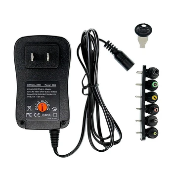 AC/DC Adapter EU UK AU US Plug Adjustable Power Adapters USB Universal Charger Switch Power Supply 3V/4.5V/5V/6V/7.5V/9V/12V
AC/DC Adapter EU UK AU US Plug Adjustable Power Adapters USB Universal Charger Switch Power Supply 3V/4.5V/5V/6V/7.5V/9V/12V