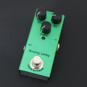 MINI Guitar Effects Pedal ANALOG DELAY True Bypass Time Mix Repeat with DC 9V Power Supply 
MINI Guitar Effects Pedal ANALOG DELAY True Bypass Time Mix Repeat with DC 9V Power Supply