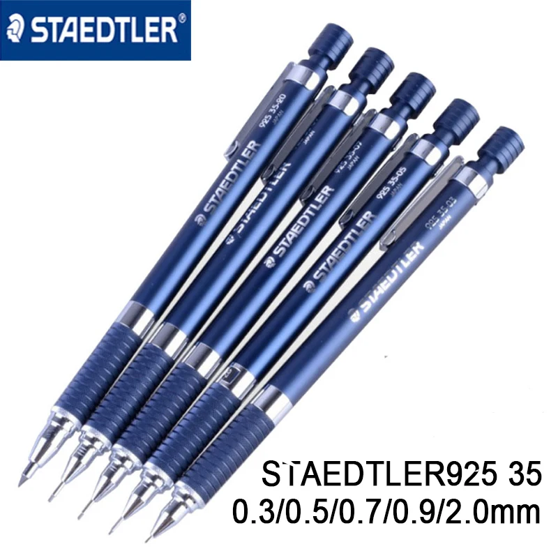 Автоматический механический карандаш Staedtler 925 35 0,3/0,5/0,7/0,9/2,0 мм, профессиональный инженерный дизайн
Автоматический механический карандаш Staedtler 925 35 0,3/0,5/0,7/0,9/2,0 мм, профессиональный инженерный дизайн