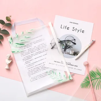 Creative printed pvc storage bag fresh leaves paper bag A4 zipper bag storage folder pvc document for Papers Stationery
Creative printed pvc storage bag fresh leaves paper bag A4 zipper bag storage folder pvc document for Papers Stationery